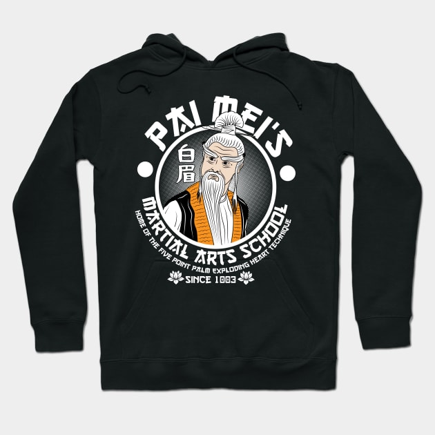 Pai Mei's Martial Arts School Hoodie by carloj1956